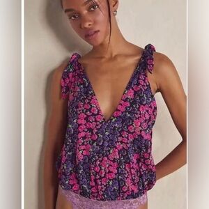 Free People Bare It All Bodysuit